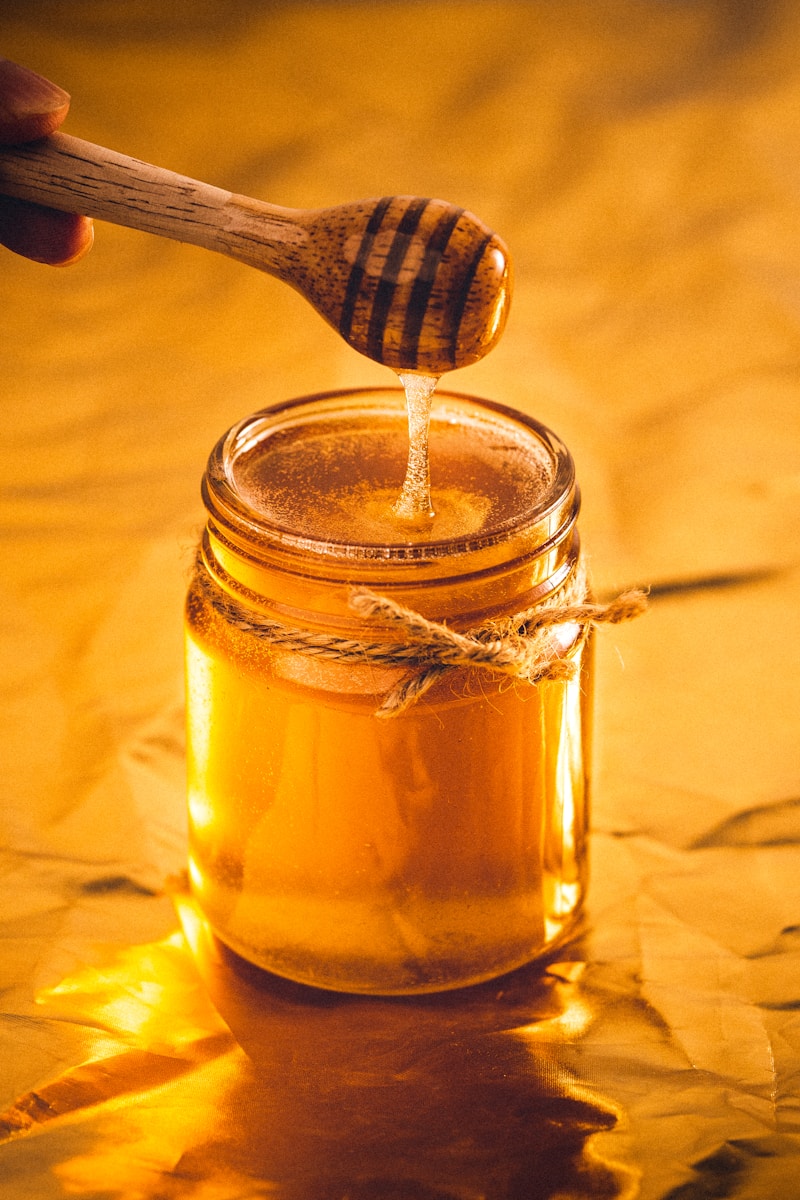 Photo by Art Rachen clear glass jar with brown liquid