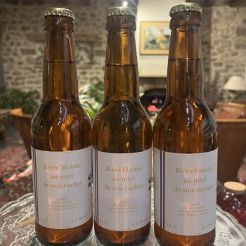 Bière au miel de nos ruches